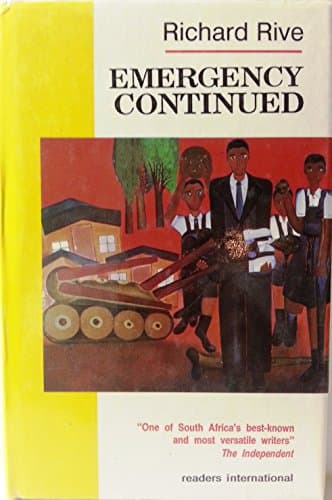 Book cover for The Emergency Continued by Rive, Richard