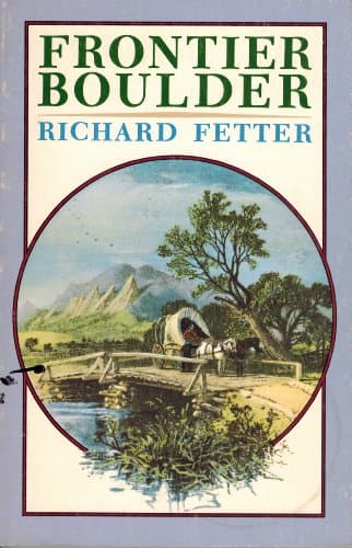 Book cover for Frontier Boulder by Fetter, Richard