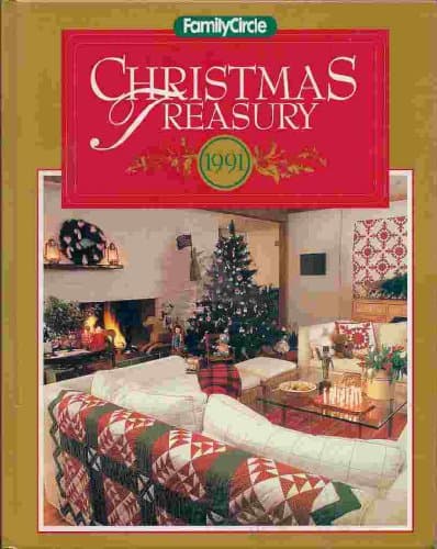 Book cover for Family Circle 1991 Christmas Treasury by Gnasti, Carol A., ed.