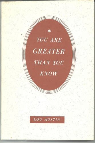 Book cover for You Are Greater Than You Know by Austin, Lou
