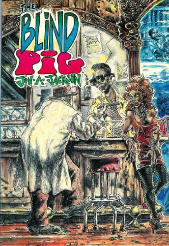 Book cover for The Blind Pig by Jon A. Jackson
