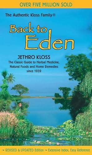 Book cover for The Back to Eden Cookbook by Kloss, Jethro
