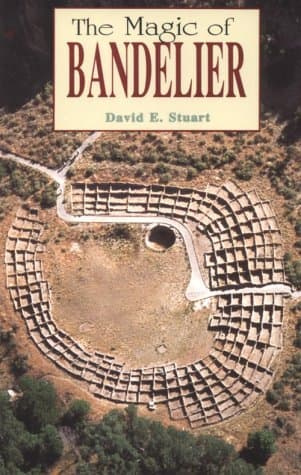 Book cover for The Magic of Bandelier by Stuart, David E.