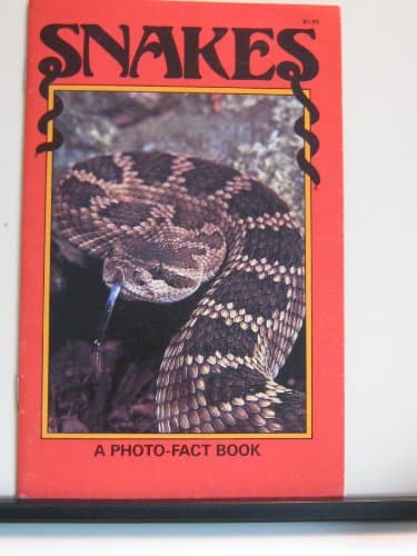 Book cover for Snakes: A Photo Fact Book by Tropea, S.