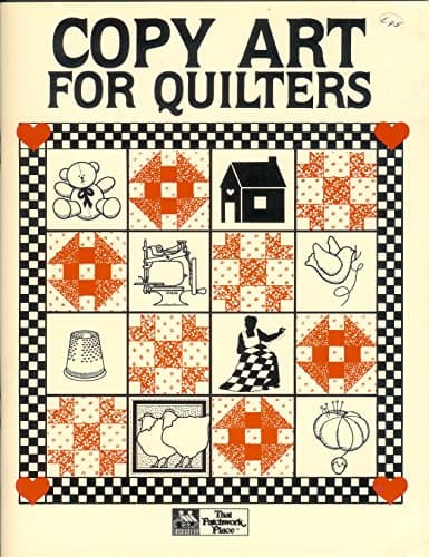 Book cover for Copy Art for Quilters by Martin, Nancy J.