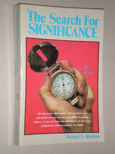 Book cover for The search for significance by McGee, Robert S