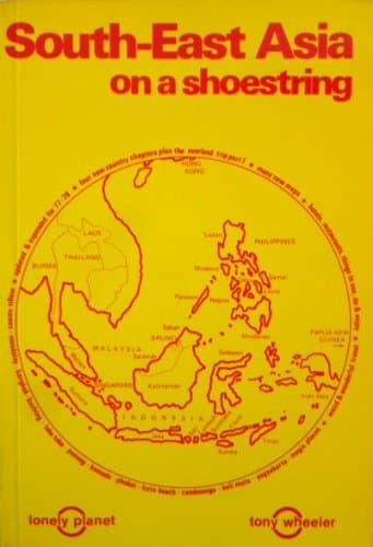 Book cover for South-East Asia on a shoestring by Wheeler, Tony