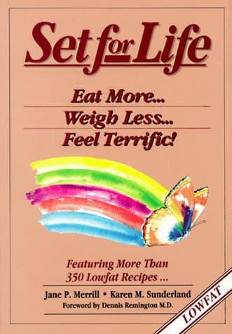 Book cover for Set for Life: Eat More, Weigh Less, Feel Terrific by Merrill, Jane P.