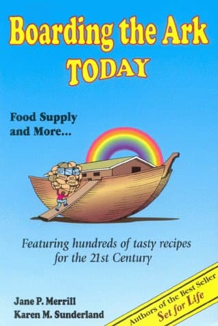 Book cover for Boarding the Ark Today - Food Supply and More... by Merrill, Jane P.
