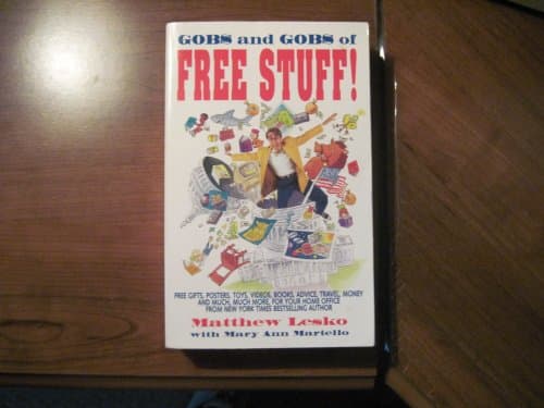 Book cover for Gobs and Gobs of Free Stuff! by Mary Ann Martello Matthew Lesko