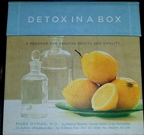Book cover for Detox in a Box a Program for Greater Health and Vitality by Mar Hyman MD