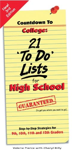 Book cover for Countdown to College: 21 'To Do' Lists for High School by Pierce, Valerie