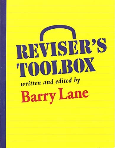 Book cover for The Reviser's Toolbox by Lane, Barry