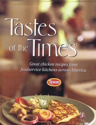 Book cover for Tastes of the Times by Tyson Foods