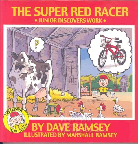 Book cover for The Super Red Racer: Junior Discover Work (Life Lessons With Junior) by Ramsey, Dave