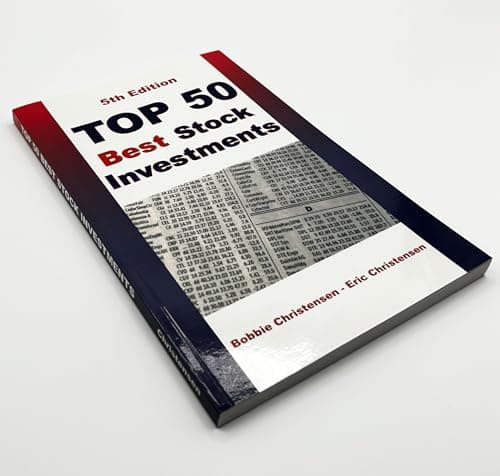 Book cover for Top 50 Best Stock Investments by Bobbie Christinsen