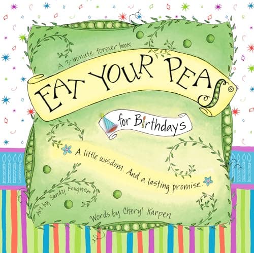 Book cover for Eat Your Peas for Me by Cheryl Karpen