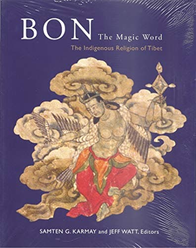 Book cover for Bon, the Magic Word: The Indiginous Religion of Tibet by Samten G. Karrmay