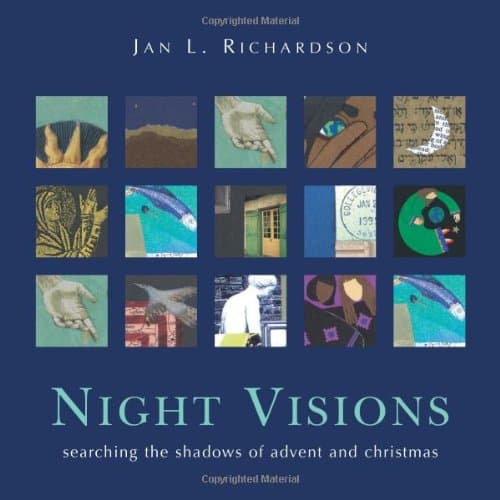 Book cover for Night Visions: Searching the Shadows of Advent and Christmas by Jan Richardson