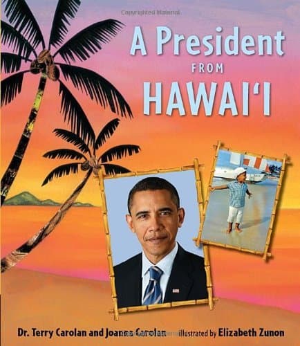 Book cover for A President from Hawai'i by Carolan