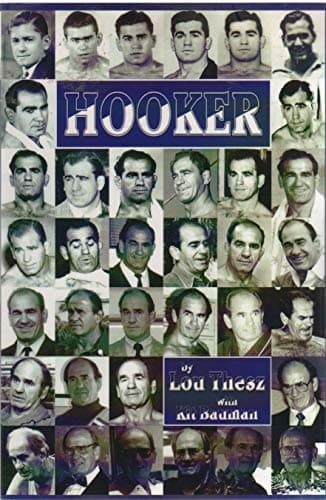 Book cover for Hooker by Lou Thesz (2011, Paperback) by Thesz, Lou; Kit Bauman & J. Michael Kenyon
