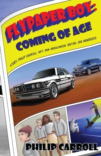 Book cover for Flypaper Boy: Coming of Age by Carroll, Philip