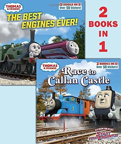 Book cover for Race to Callan Castle/The Best Engines Ever! (Thomas & Friends) (Pictureback(R)) by Random House