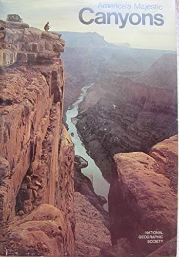 Book cover for America's Majestic Canyons by National Geographic Society