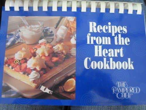 Book cover for Recipes from the Heart Cookbook (The Pampered Chef) by The Pampered Chef