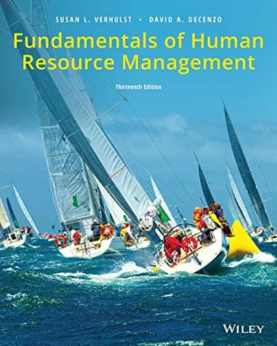 Book cover for Fundamentals of Human Resource Management by Verhulst, Susan L.