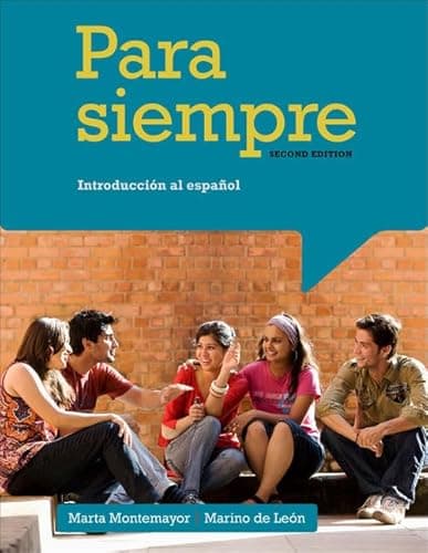 Book cover for Para siempre: Introduccion al espanol (World Languages) by de Leon, Marino