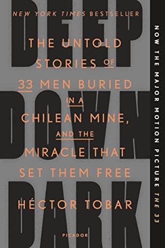 Book cover for Deep Down Dark by Tobar, Héctor