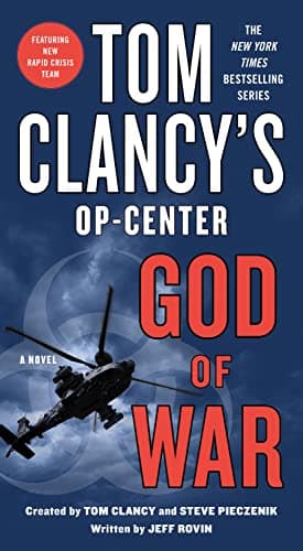 Book cover for Tom Clancy's Op-Center: God of War: A Novel (Tom Clancy's Op-Center, 19) by Rovin, Jeff