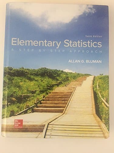 Book cover for Elementary Statistics: A Step By Step Approach by Bluman, Allan G.