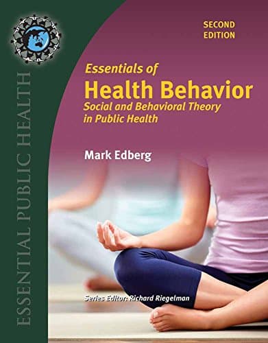 Book cover for Essentials of Health Behavior: . by Edberg, Mark