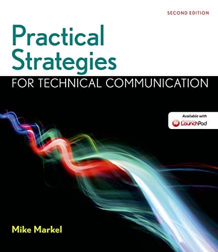 Book cover for Practical Strategies for Technical Communication by Markel, Mike