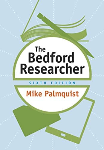 Book cover for The Bedford Researcher by Palmquist, Mike