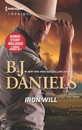 Book cover for Iron Will & Justice at Cardwell Ranch: A Romantic Suspense Mystery (Cardwell Ranch: Montana Legacy) by Daniels, B.J.