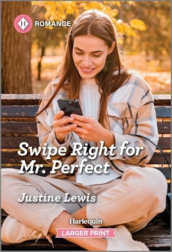 Book cover for Swipe Right for Mr. Perfect (Harlequin Romance, 4926) by Lewis, Justine