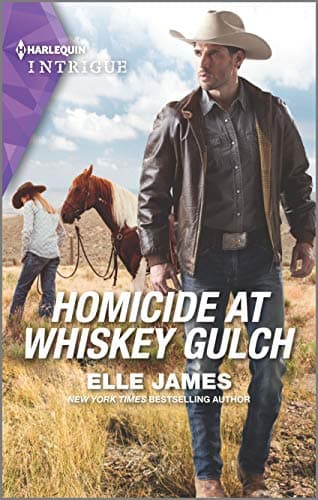 Book cover for Homicide at Whiskey Gulch (The Outriders Series, 1) by James, Elle