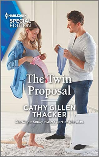 Book cover for The Twin Proposal (Lockharts Lost & Found, 3) by Thacker, Cathy Gillen