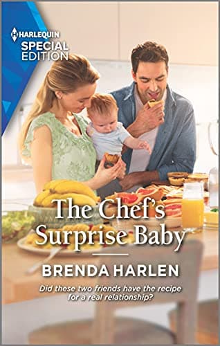 Book cover for The Chef's Surprise Baby (Match Made in Haven, 11) by Harlen, Brenda