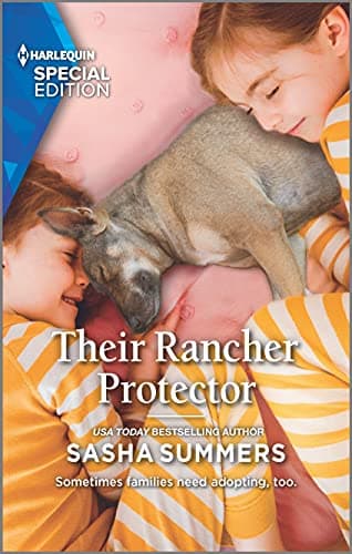 Book cover for Their Rancher Protector (Texas Cowboys & K-9s, 2) by Summers, Sasha
