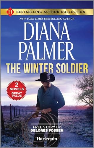 Book cover for The Winter Soldier & Lawman to the Core: Two Thrilling Western Romance Books by Palmer, Diana