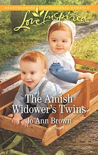 Book cover for The Amish Widower's Twins (Amish Spinster Club, 4) by Brown, Jo Ann
