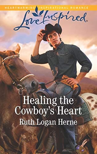 Book cover for Healing the Cowboy's Heart (Shepherd's Crossing, 5) by Herne, Ruth Logan