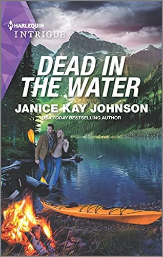Book cover for Dead in the Water (Harlequin Intrigue, 2024) by Johnson, Janice Kay