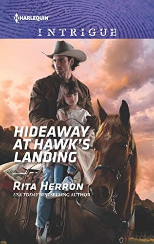 Book cover for Hideaway at Hawk's Landing (Badge of Justice, 3) by Herron, Rita