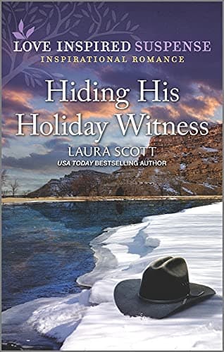 Book cover for Hiding His Holiday Witness (Justice Seekers, 4) by Scott, Laura