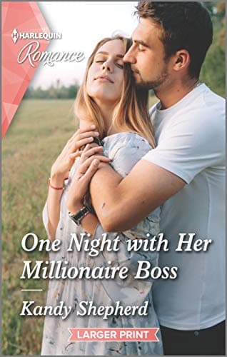 Book cover for One Night with Her Millionaire Boss (Harlequin Romance) by Shepherd, Kandy